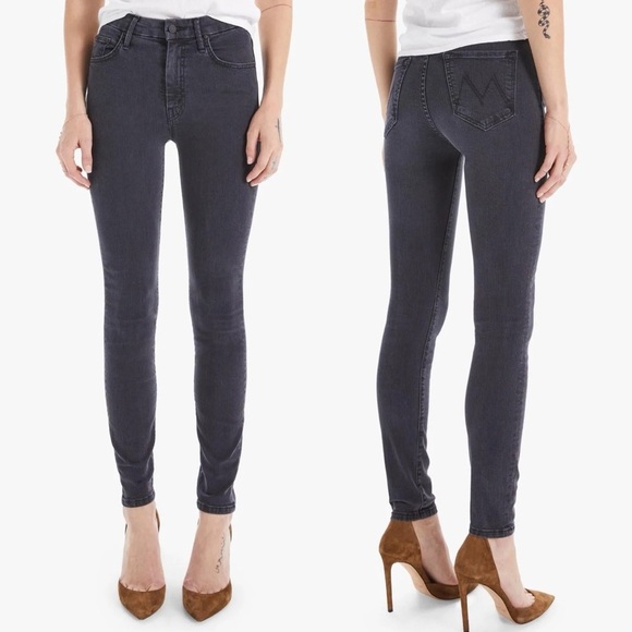 Mother High Waisted Looker in Dancing In The Dark - Picture 15 of 16